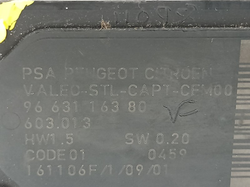 Recambio de sensor de aparcamiento para citroën c6 básico referencia OEM IAM 9663116380  