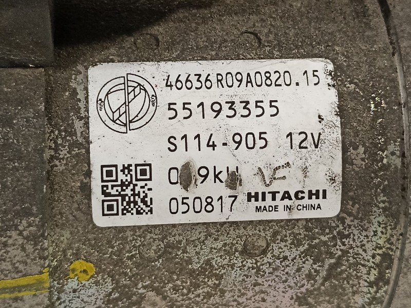 Recambio de motor arranque para fiat grande punto (199) 1.2 8v active referencia OEM IAM 55193355  