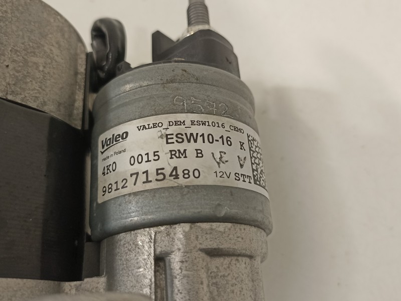 Recambio de motor arranque para peugeot 208 (2020) n208 active referencia OEM IAM 9812715480 ESW1016 