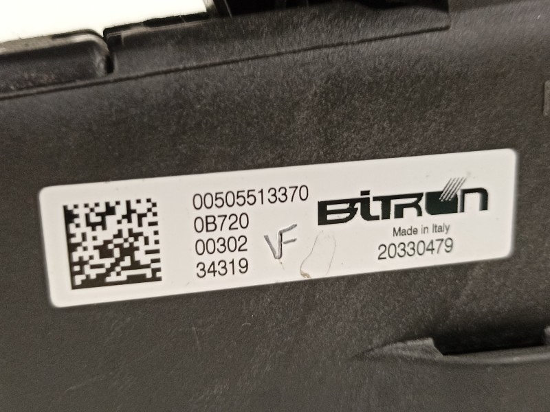 Recambio de potenciometro pedal para alfa romeo stelvio (630) quadrifoglio 4wd referencia OEM IAM 50551337 505513370 