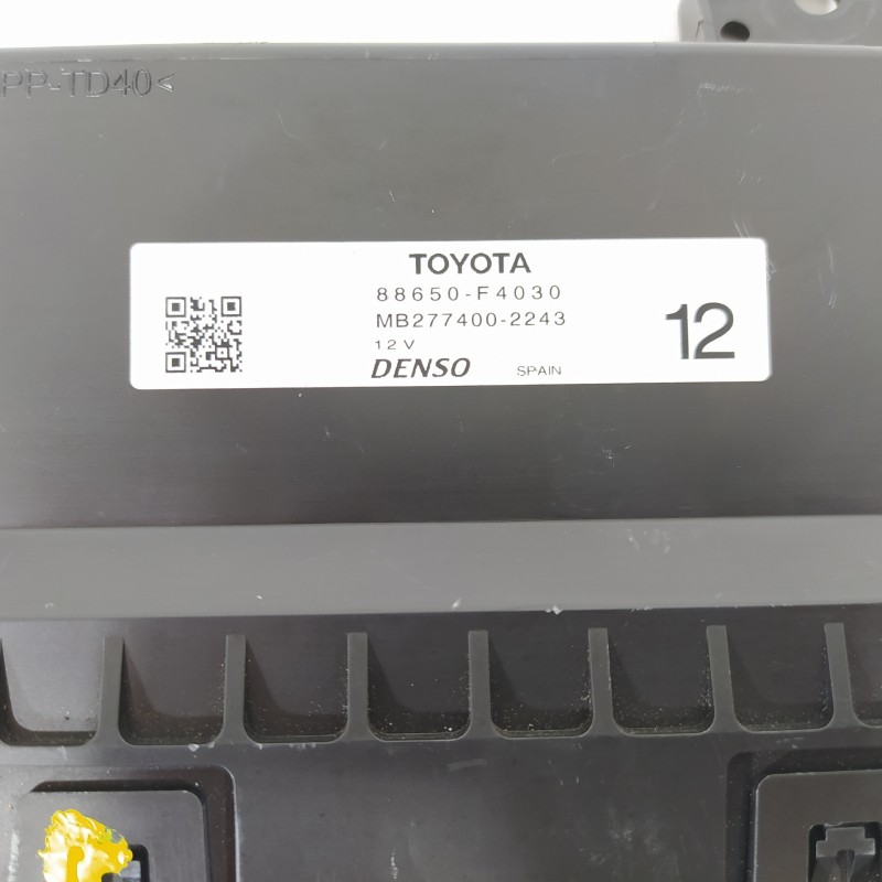 Recambio de modulo electronico para toyota c-hr ax1t(eu,m)/zyx10(h)/zyx10l-ahxgbw(3a) referencia OEM IAM 88650F4030 MB2774002243