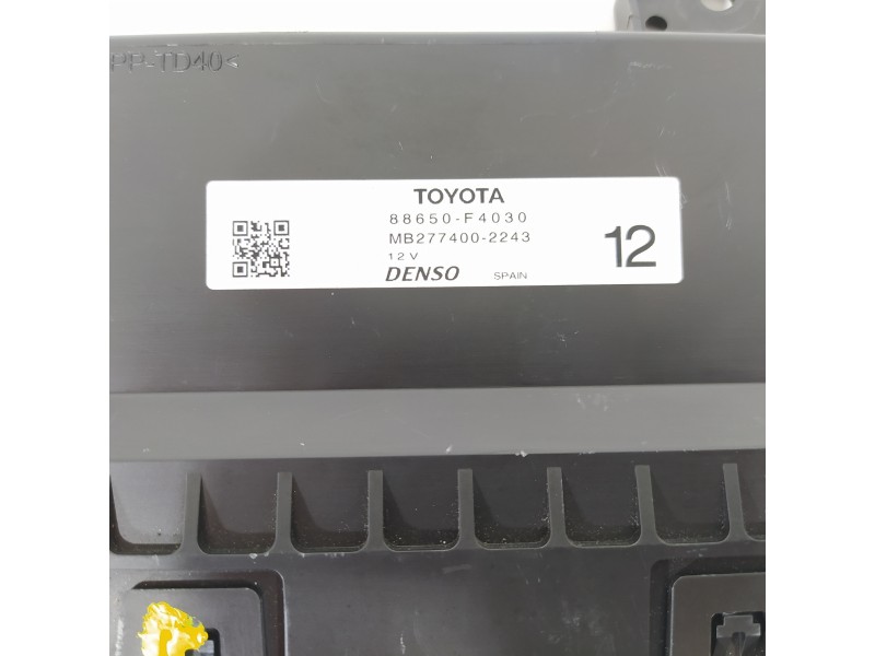 Recambio de modulo electronico para toyota c-hr ax1t(eu,m)/zyx10(h)/zyx10l-ahxgbw(3a) referencia OEM IAM 88650F4030 MB2774002243