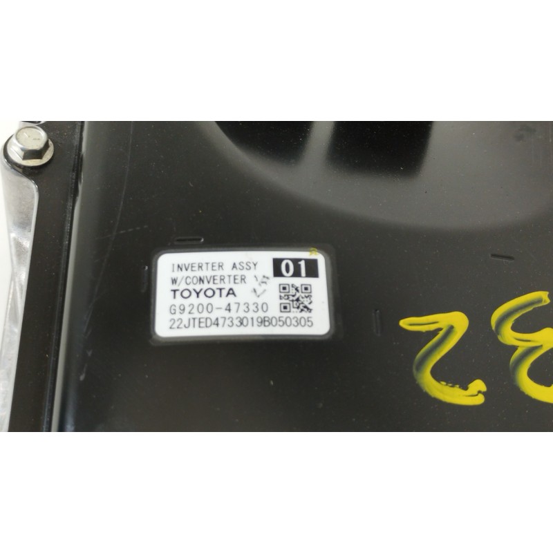 Recambio de modulo electronico para toyota c-hr ax1t(eu,m)/zyx10(h)/zyx10l-ahxgbw(3a) referencia OEM IAM G920047330  