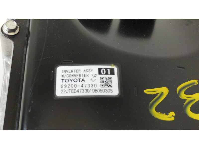 Recambio de modulo electronico para toyota c-hr ax1t(eu,m)/zyx10(h)/zyx10l-ahxgbw(3a) referencia OEM IAM G920047330  