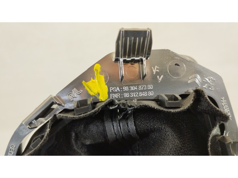 Recambio de pomo palanca cambio para peugeot 208 (2020) n208 active referencia OEM IAM 9830487380 9831284880 