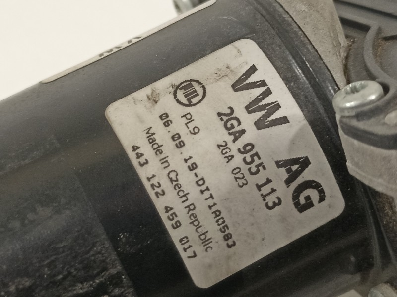 Recambio de motor limpia delantero para volkswagen t-roc advance referencia OEM IAM 2GA955023 2GA955113 