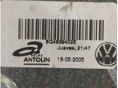 Recambio de elevalunas trasero derecho para volkswagen polo (9n3) advance referencia OEM IAM 6Q4839402E 6Y0959812  2