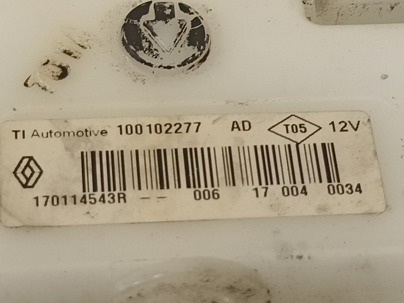 Recambio de bomba combustible para renault captur intens referencia OEM IAM 170114543R  