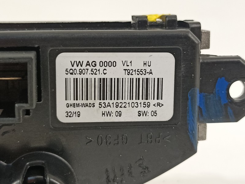 Recambio de resistencia calefaccion para volkswagen t-roc advance referencia OEM IAM 5Q0907521C  