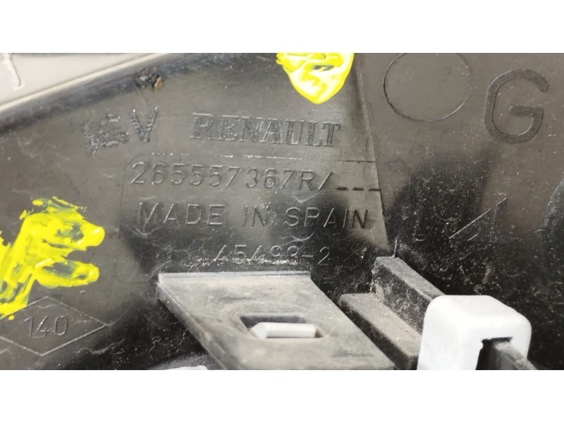 Recambio de piloto trasero izquierdo para renault captur intens referencia OEM IAM 265557367R  