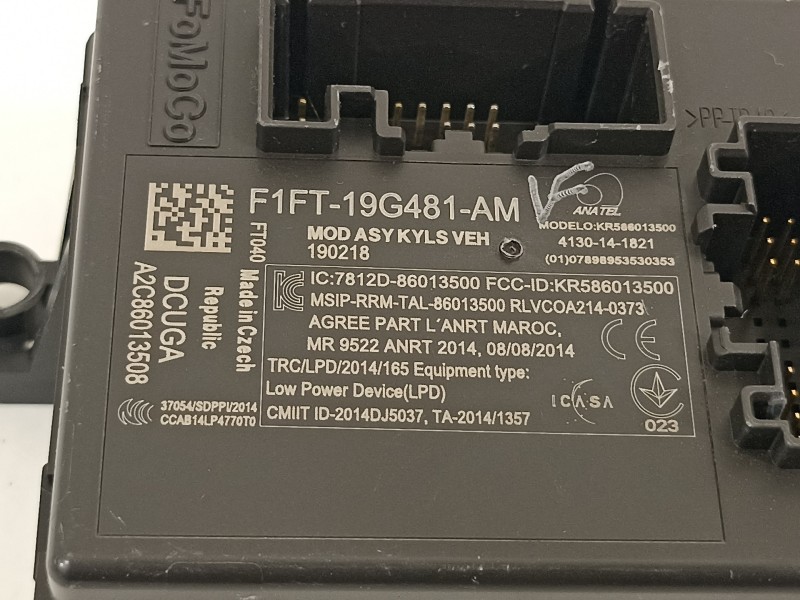 Recambio de modulo confort para ford focus lim. titanium referencia OEM IAM F1FT19G481AM  