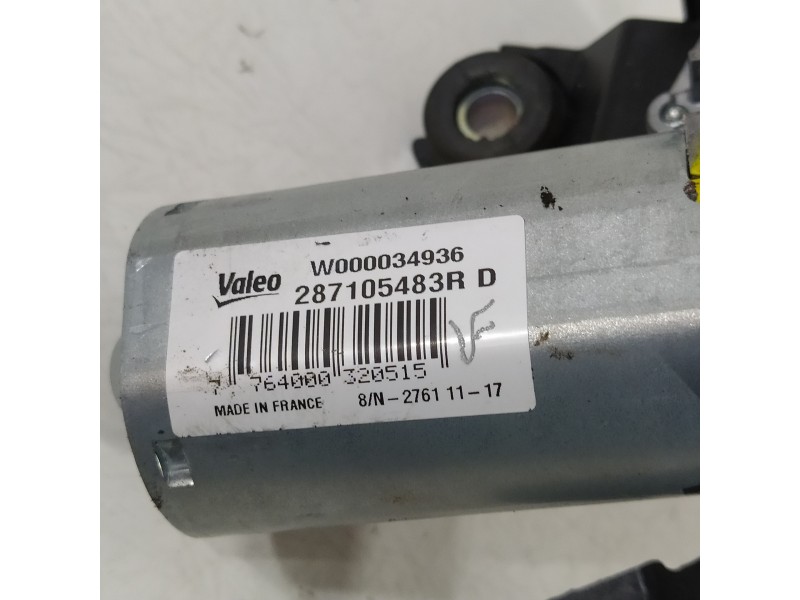 Recambio de motor limpia trasero para renault captur intens referencia OEM IAM 287105483R  