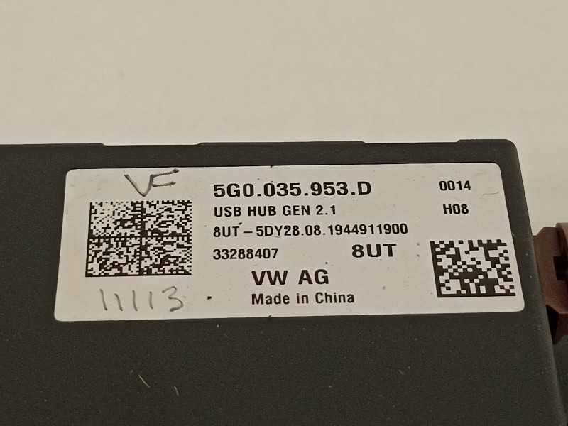 Recambio de modulo electronico para volkswagen t-roc advance referencia OEM IAM 5G0035953D  