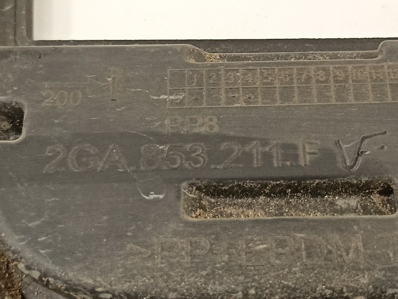 Recambio de rejilla paragolpes izquierda para volkswagen t-roc advance referencia OEM IAM 2GA853211F  