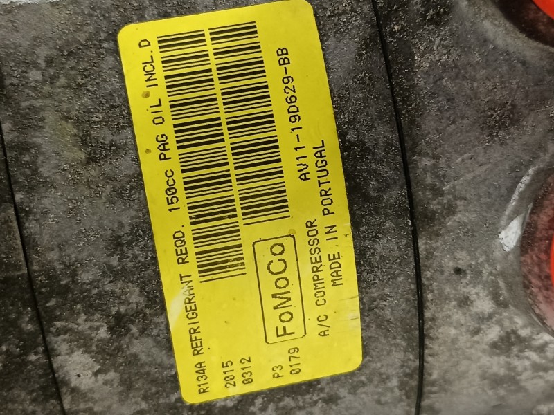 Recambio de compresor aire acondicionado para ford focus lim. sport referencia OEM IAM AV1119D629BB  