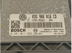 Recambio de centralita motor uce para volkswagen touran (1t1) advance referencia OEM IAM 03G906016CD 0281011945  2