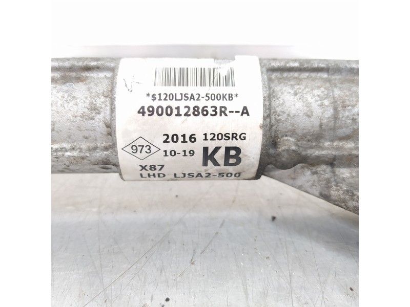 Recambio de cremallera direccion para renault captur intens referencia OEM IAM 490012863R  