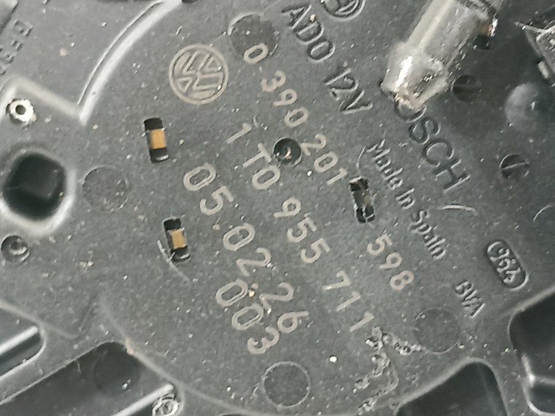 Recambio de motor limpia trasero para volkswagen touran (1t1) advance referencia OEM IAM 1T0955711  