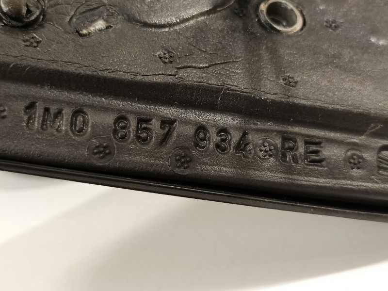 Recambio de retrovisor derecho para seat leon (1m1) signo referencia OEM IAM 1M0857934RE  