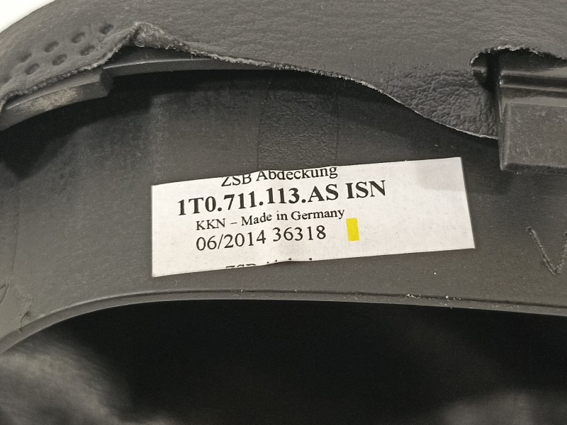 Recambio de pomo palanca cambio para volkswagen touran (1t3) advance referencia OEM IAM 1T0711113QFJ  
