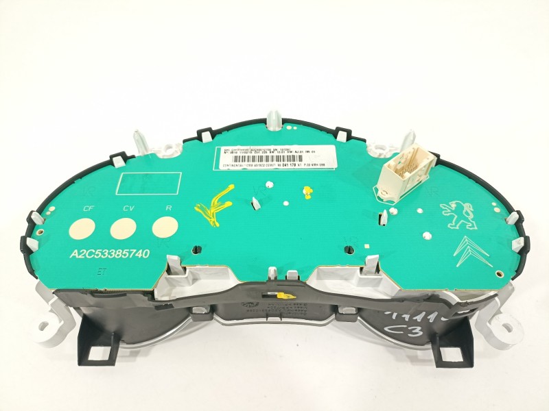 Recambio de cuadro instrumentos para citroën c3 attraction referencia OEM IAM 98041179XT  