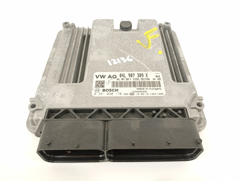 Recambio de centralita motor uce para volkswagen caddy furgón/kombi furgón bluemotion referencia OEM IAM 04L907309K 0281030170 
