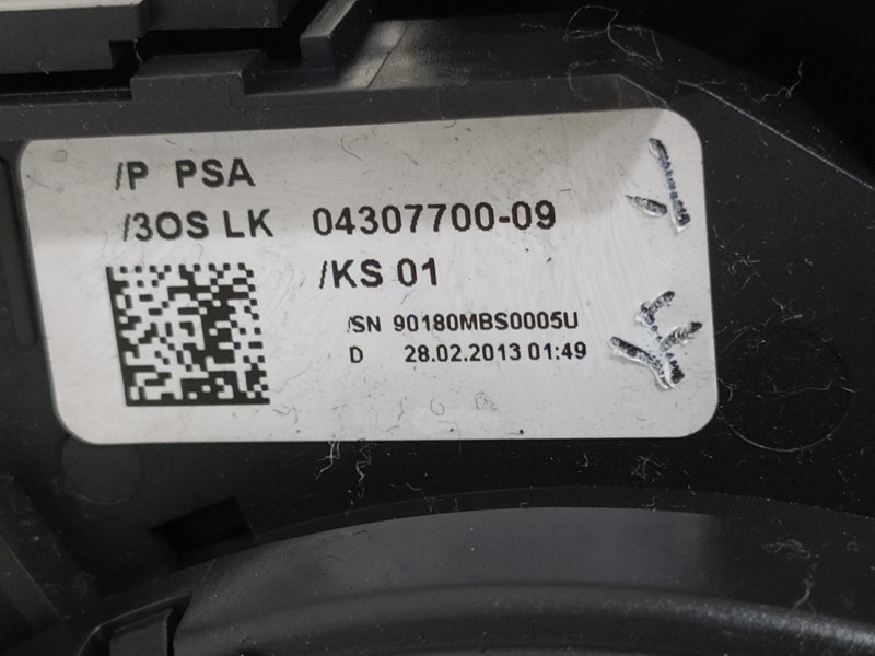 Recambio de mando luces para citroën c4 lim. 1.6 blue-hdi fap referencia OEM IAM 98000223XT COM2008P 