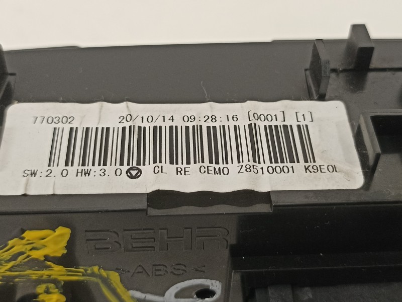Recambio de mando calefaccion / aire acondicionado para citroën c3 attraction referencia OEM IAM 9675400280  