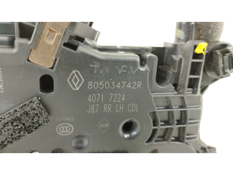 Recambio de cerradura puerta trasera izquierda para renault captur adventure referencia OEM IAM 805034742R 40717224 