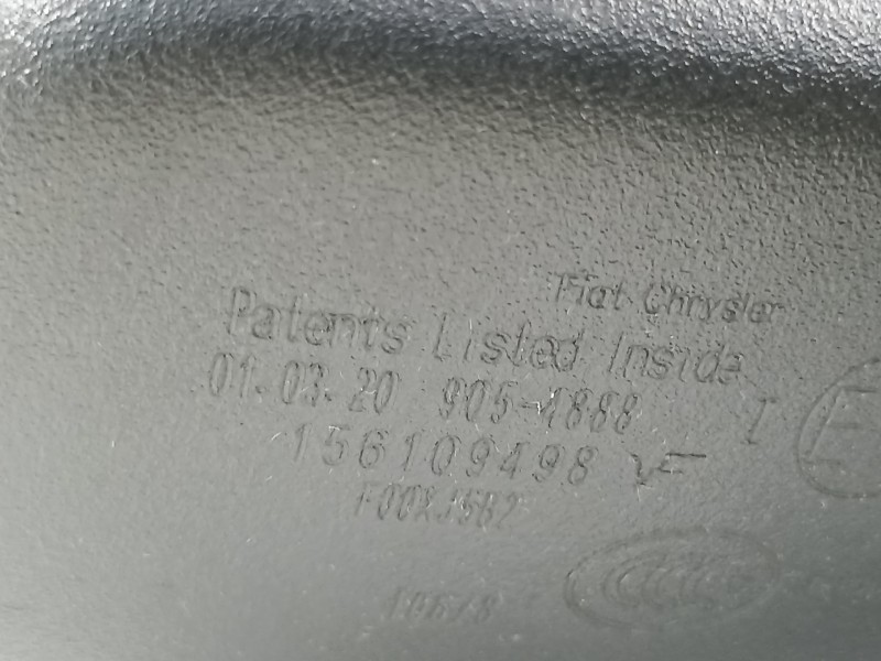 Recambio de espejo interior para alfa romeo stelvio (630) quadrifoglio 4wd referencia OEM IAM 156109498  