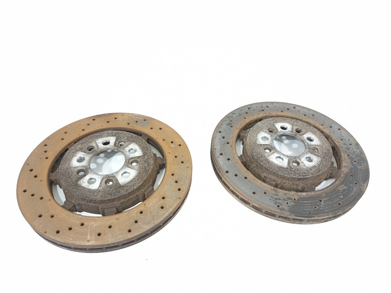 Recambio de disco freno trasero para alfa romeo stelvio (630) quadrifoglio 4wd referencia OEM IAM 50571044  