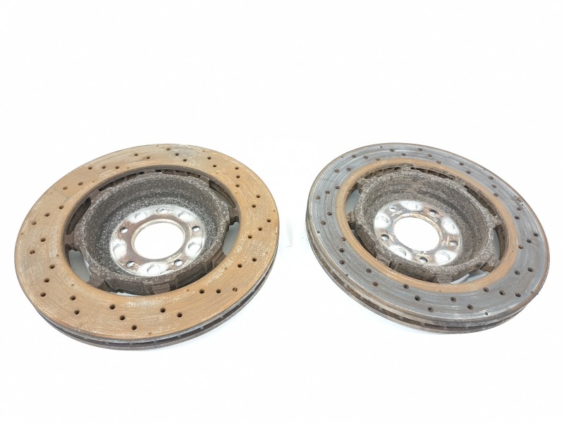 Recambio de disco freno trasero para alfa romeo stelvio (630) quadrifoglio 4wd referencia OEM IAM 50571044  