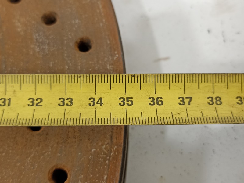 Recambio de disco freno trasero para alfa romeo stelvio (630) quadrifoglio 4wd referencia OEM IAM 50571044  