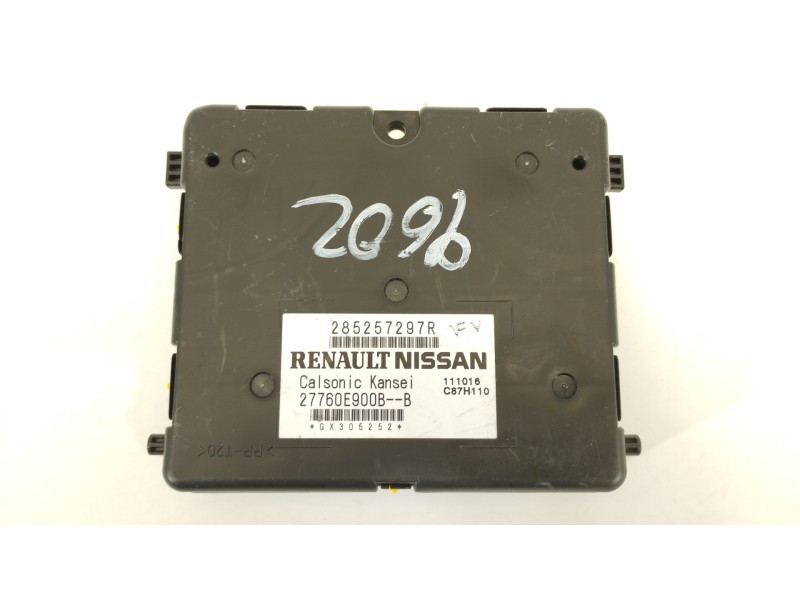 Recambio de centralita aire acondicionado para renault captur adventure referencia OEM IAM 285257297R 27760E900B 