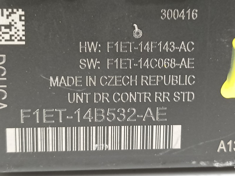 Recambio de modulo confort para ford focus lim. titanium referencia OEM IAM F1ET14B532AE  