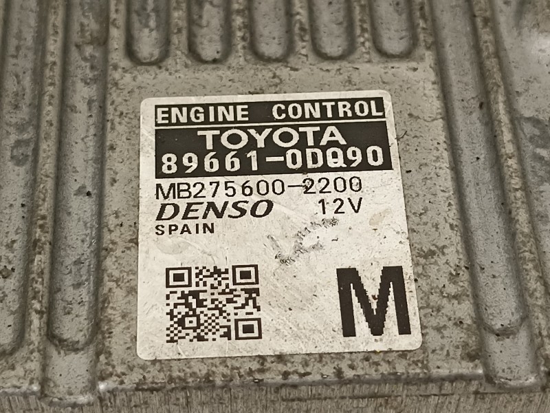 Recambio de centralita motor uce para toyota yaris 1.3 16v cat referencia OEM IAM 896610DQ90  