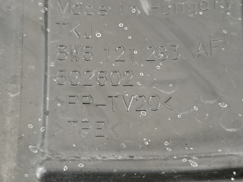 Recambio de calandra delantera de radiador para audi a5 coupe (f53) s line edition referencia OEM IAM 8W6121283AF 8W612128AAF 