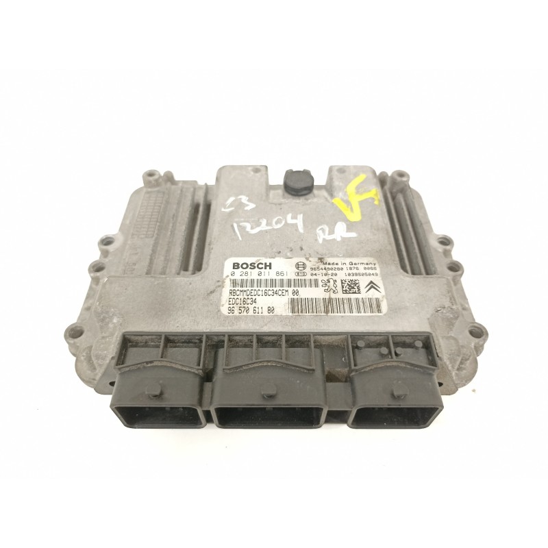 Recambio de centralita motor uce para citroën c3 1.4 hdi exclusive referencia OEM IAM 9657061180  