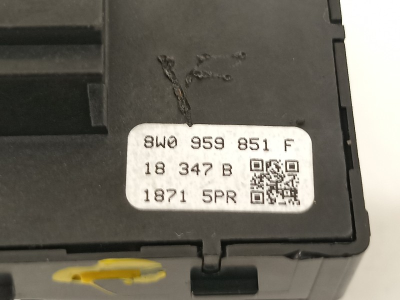 Recambio de mando elevalunas delantero izquierdo para audi a5 coupe (f53) s line edition referencia OEM IAM 8W0959851F  