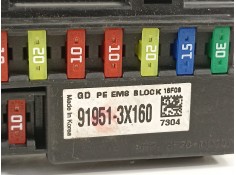 Recambio de caja reles / fusibles para hyundai i30 (gd) style referencia OEM IAM 919513X160   2