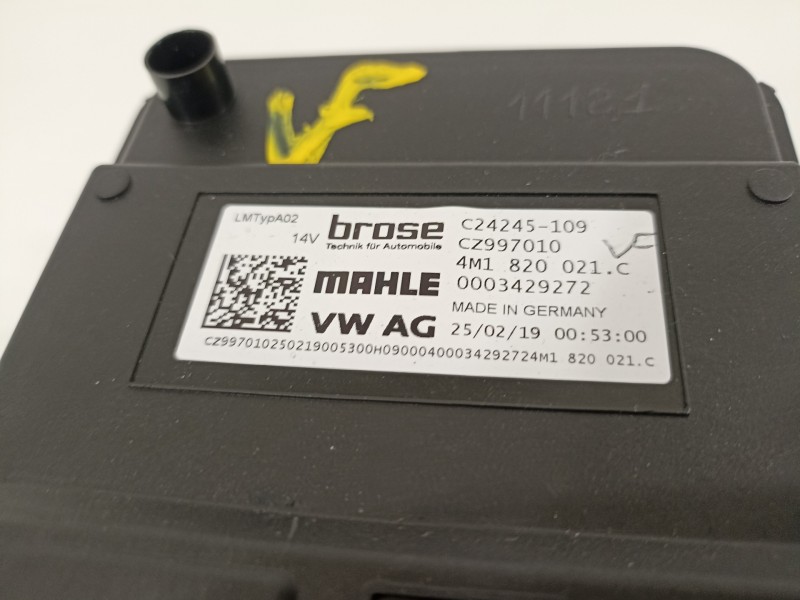 Recambio de ventilador calefaccion para audi a5 coupe (f53) s line edition referencia OEM IAM 4M1820021C  