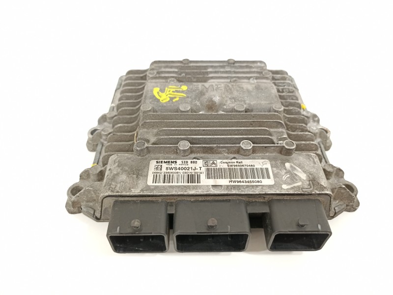 Recambio de centralita motor uce para citroën c3 1.4 hdi sx referencia OEM IAM 9643455080  
