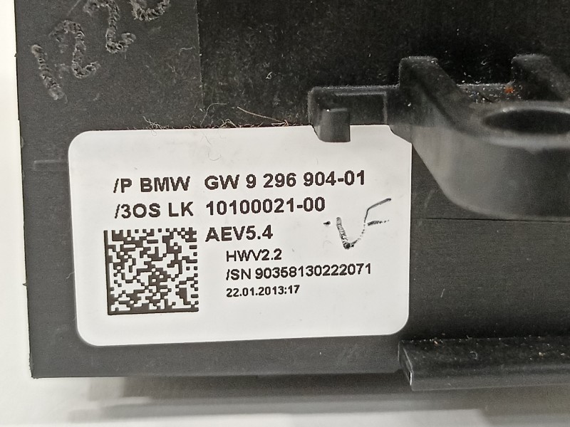 Recambio de palanca cambio para bmw serie 5 lim. (f10) 520d referencia OEM IAM 61317950394 9296904 