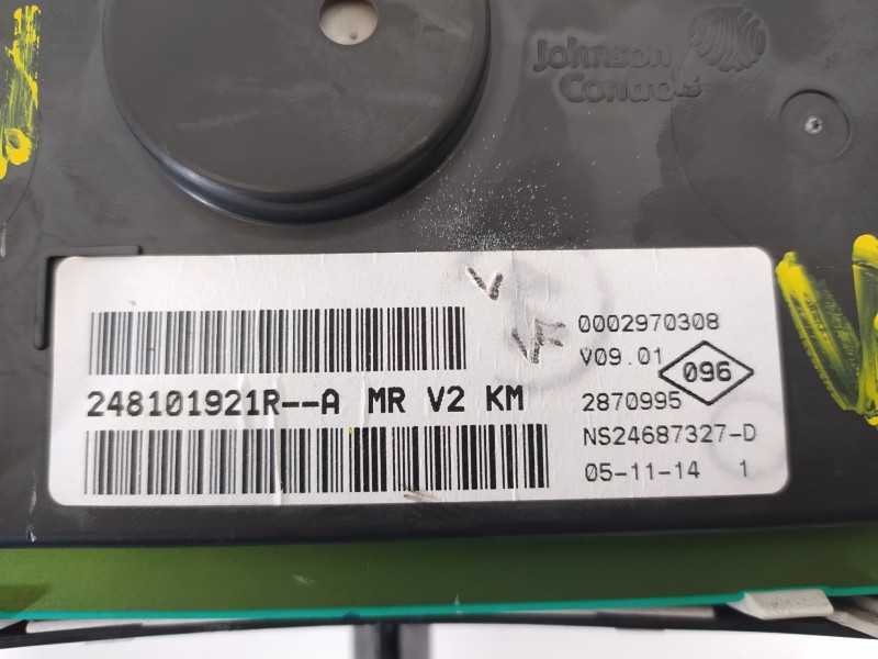 Recambio de cuadro instrumentos para dacia duster ambiance 4x2 referencia OEM IAM 248101921R  