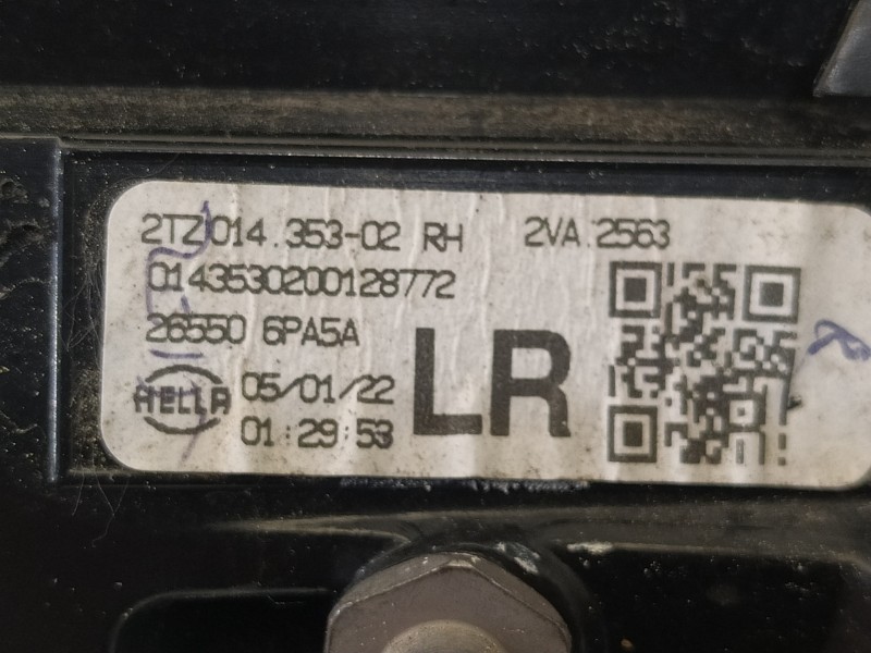 Recambio de piloto trasero derecho en porton para nissan juke (f16) referencia OEM IAM 265506PA5A  