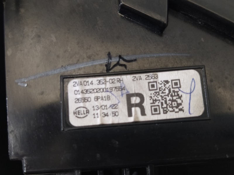 Recambio de piloto trasero derecho para nissan juke (f16) referencia OEM IAM 265506PA1B  