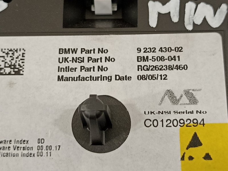 Recambio de cuadro instrumentos para bmw mini clubman (r55) cooper d referencia OEM IAM 923243002  