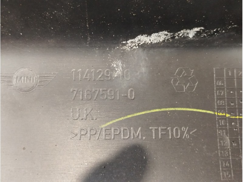 Recambio de faldon lateral para bmw mini clubman (r55) cooper d referencia OEM IAM 114129  