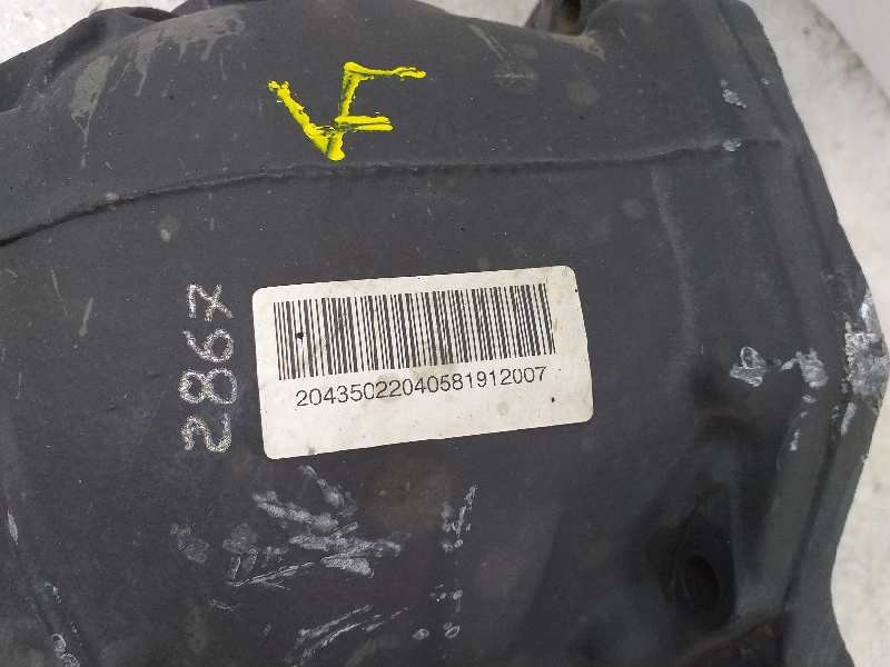 Recambio de diferencial trasero para mercedes-benz clase c (w204) berlina c 220 cdi (204.008) referencia OEM IAM 2043502204 0581