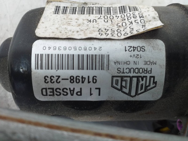 Recambio de motor limpia delantero para opel meriva cosmo referencia OEM IAM 93390344 91498233 